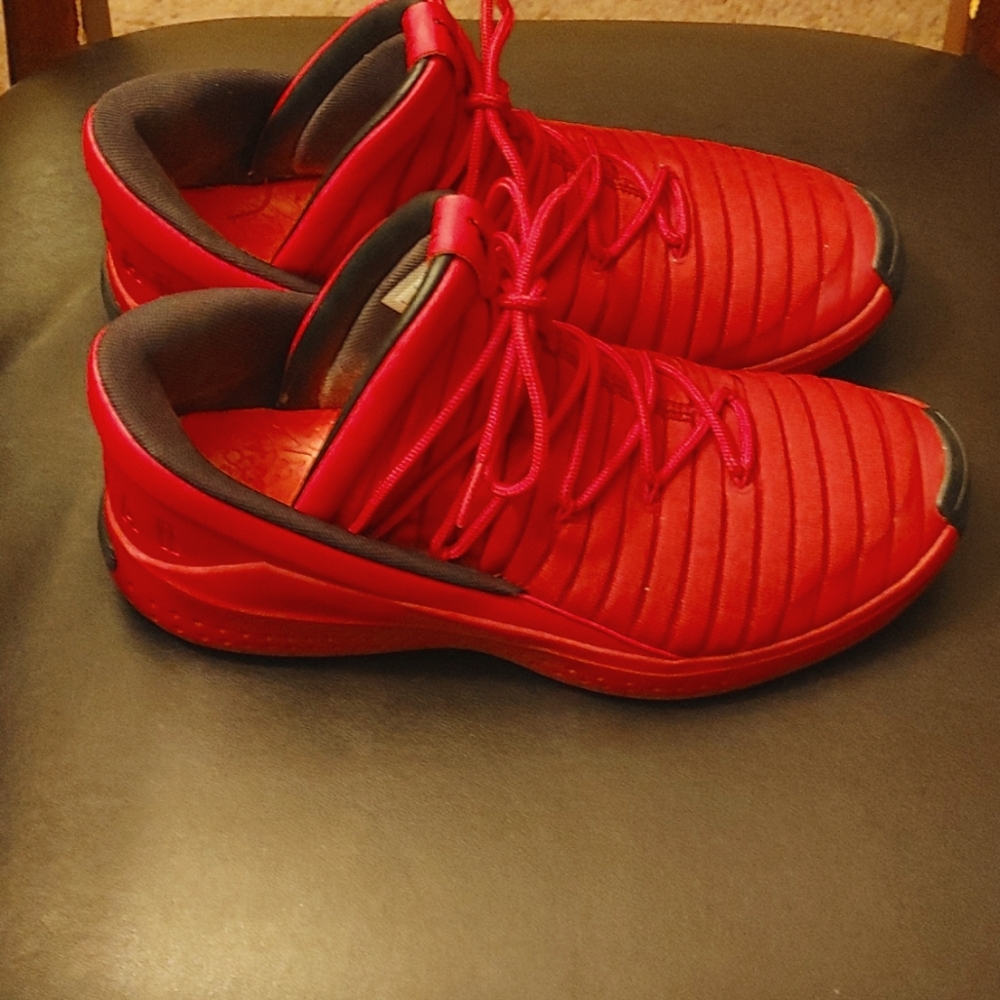 Jordan's (Red) Tennis Shoes